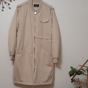 Zara Man Tab Trenchcoat Xtra Large